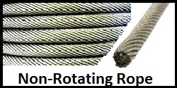 non rotating rope